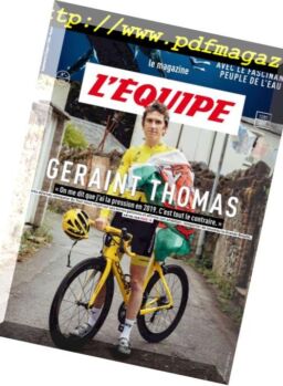L’Equipe Magazine – 12 Janvier 2019