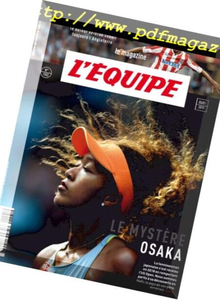 L’Equipe Magazine – 5 Janvier 2019 Cover