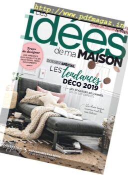 Les Idees de ma maison – janvier 2019