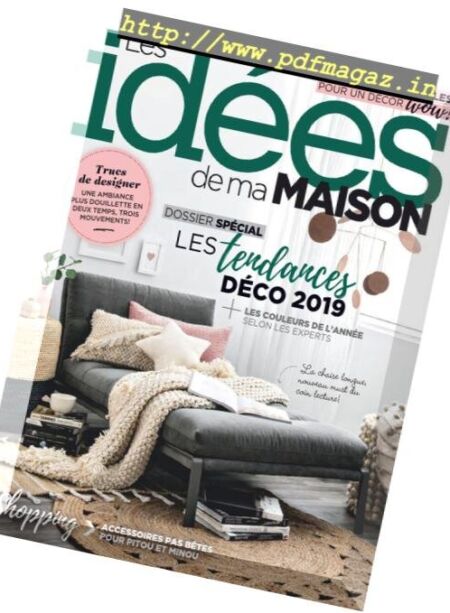Les Idees de ma maison – janvier 2019 Cover