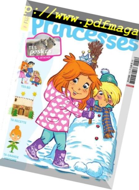 Les P’tites Princesses – janvier 2019 Cover