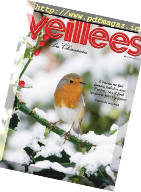 Les Veillees des chaumieres – 02 janvier 2019 Cover
