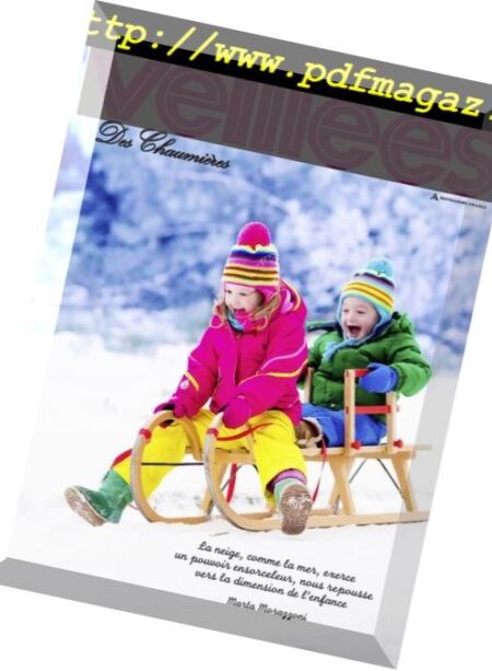 Les Veillees des Chaumieres – 09 janvier 2019 Cover
