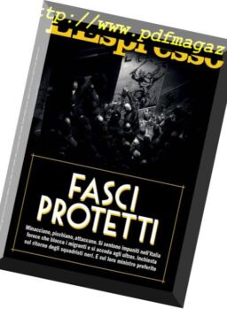 L’Espresso – 13 Gennaio 2019