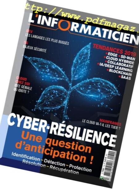 L’Informaticien – 01 fevrier 2019 Cover