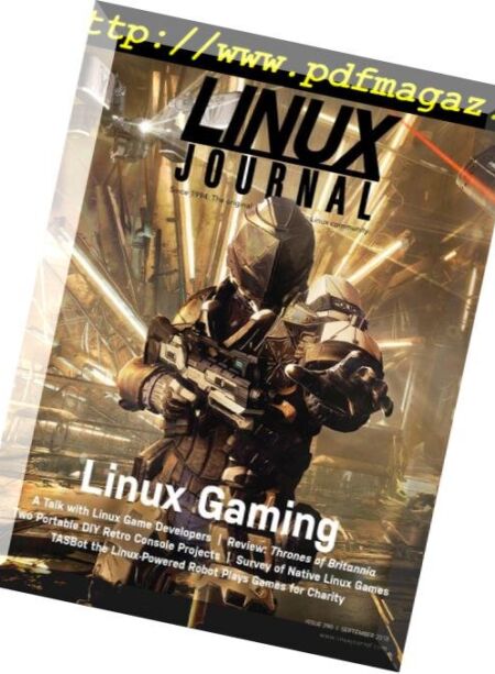 Linux Journal – September 2018 Cover