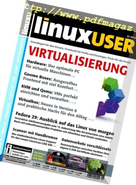 LinuxUser – Januar 2019 Cover