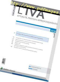 L’IVA – Gennaio 2019