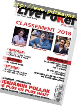 Live Poker – 09 janvier 2019