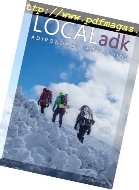 LOCALadk Magazine – Winter 2018 Cover