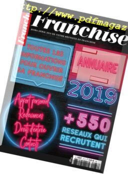 L’Officiel de la Franchise – Hors-Serie – janvier 2019