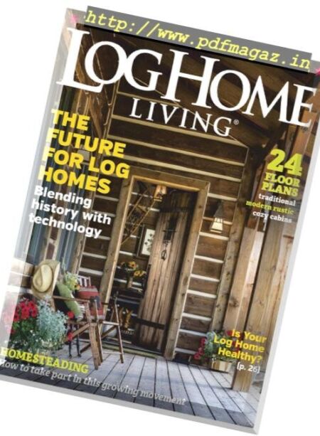 Log Home Living – March 2019 Cover