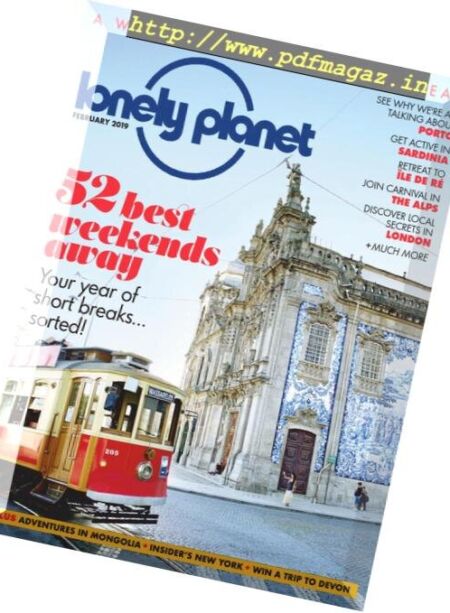 Lonely Planet Traveller UK – February 2019 Cover