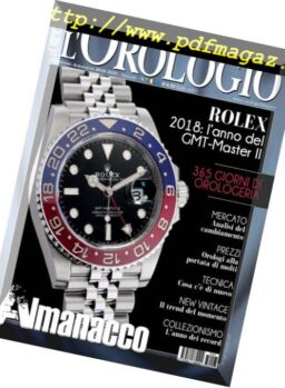 L’Orologio – Almanacco 2018-2019