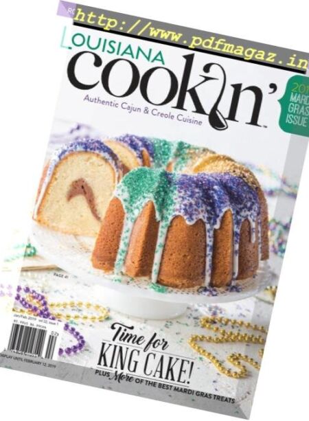 Louisiana Cookin’ – January-February 2019 Cover
