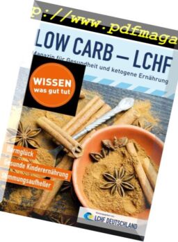 Low Carb – LCHF Magazin Nr4 – Dezember 2018
