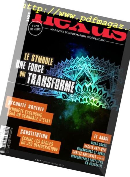 Magazine Nexus – fevrier-mars 2019 Cover