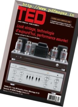Magazine TED par QA&V – janvier 2019