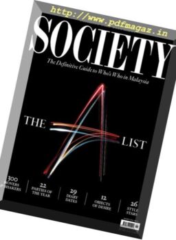Malaysia Tatler Society – January 2019