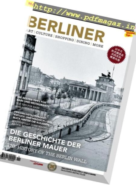 Marco Polo Berliner – November 2018 Cover