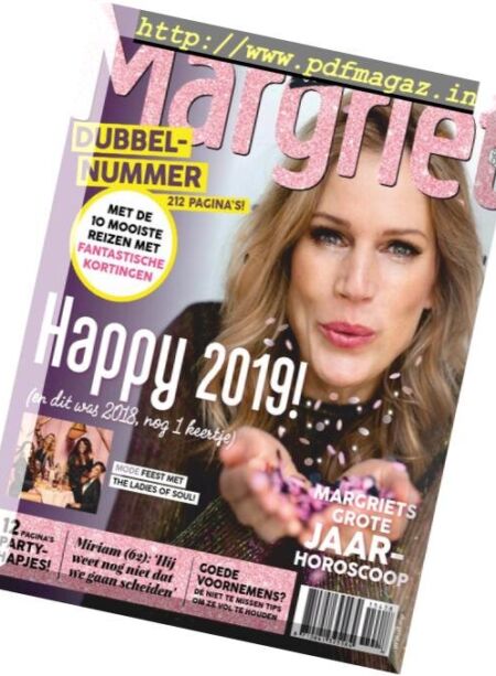Margriet – december 27, 2018 Cover