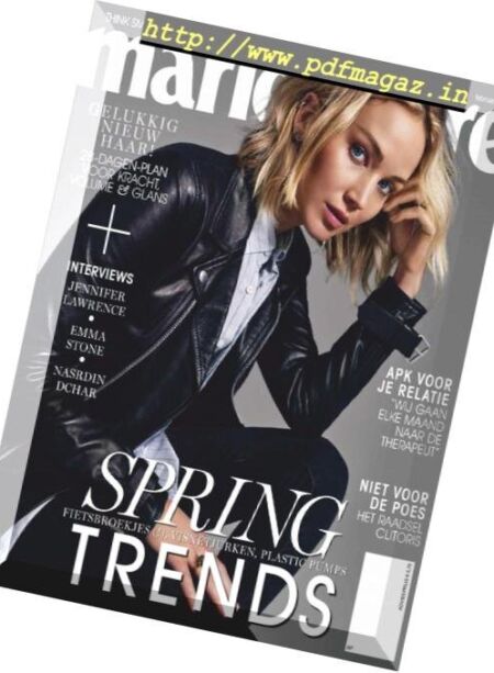 Marie Claire Netherlands – februari 2019 Cover