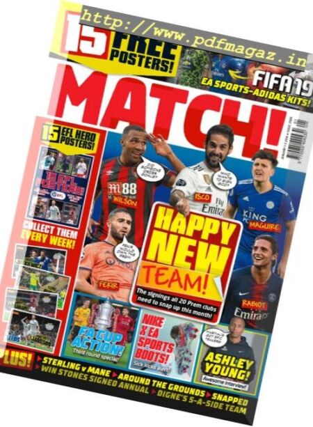 Match! – January 2019 Cover