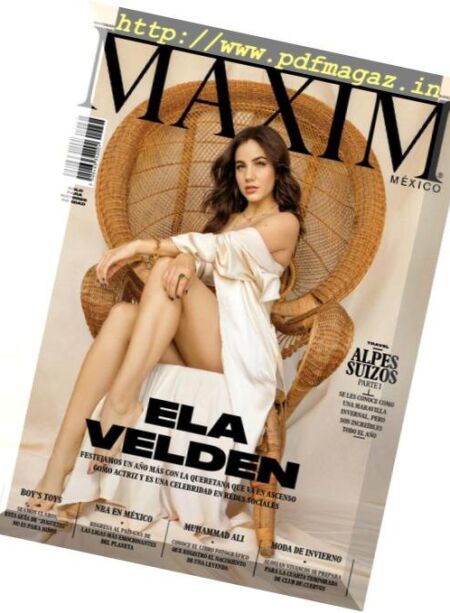Maxim Mexico – diciembre 2018 Cover