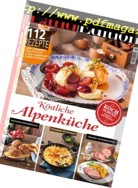 Mein schOnes Land Edition – Nr1, 2019 Cover