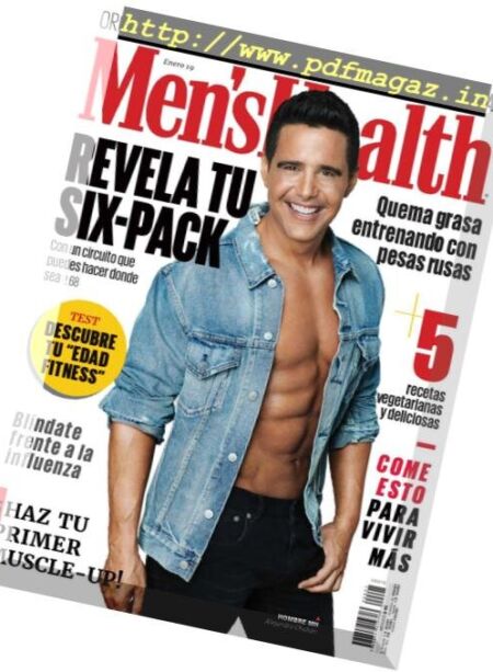 Men’s Health Mexico – enero 2019 Cover