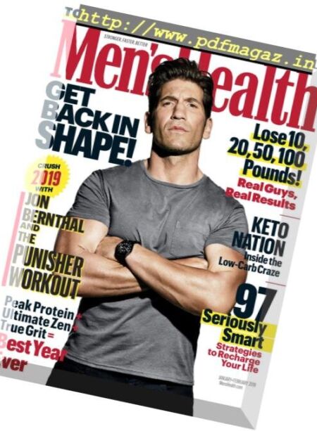 Men’s Health USA – January 2019 Cover
