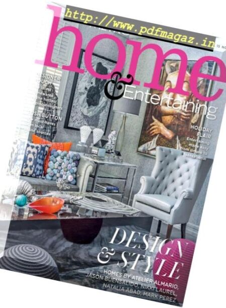 Metro Home & Entertaining – November 10, 2018 Cover