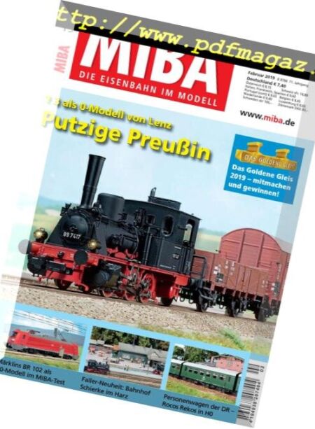 Miba – Februar 2019 Cover