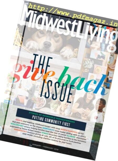 Midwest Living – January 2019 Cover