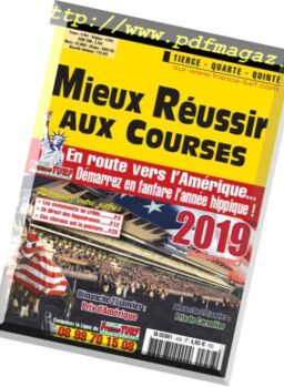 Mieux Reussir aux Courses – janvier 2019