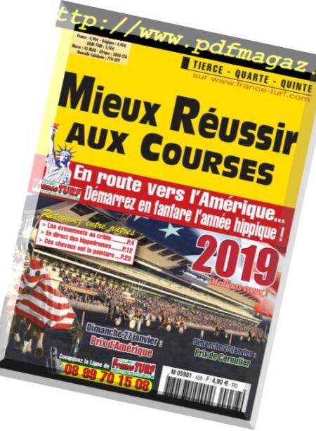 Mieux Reussir aux Courses – janvier 2019 Cover