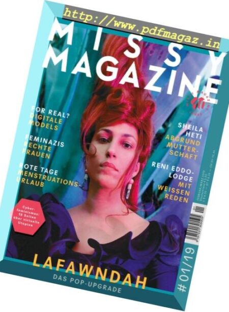 Missy Magazine – Februar-Marz 2019 Cover