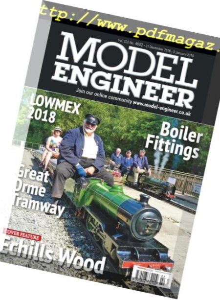 Model Engineer – 21 December 2018 Cover