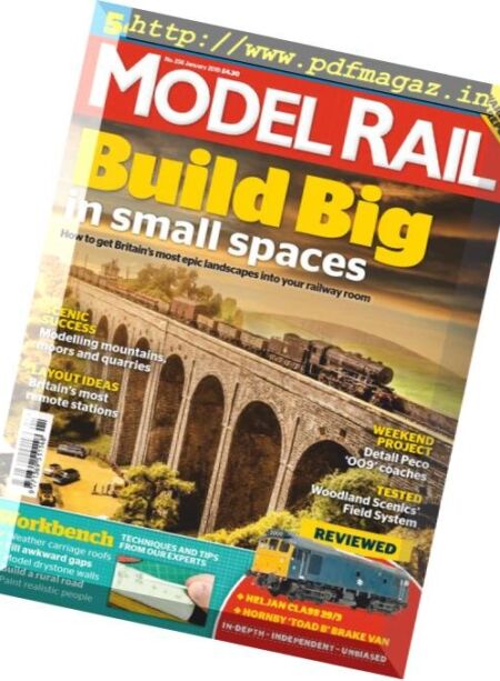 Model Rail – January 2019 Cover