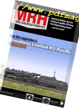 Model Railroad Hobbyist Magazine – January 2019