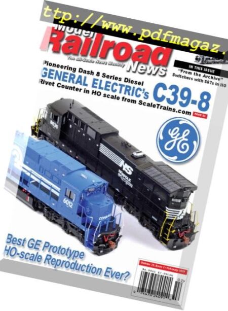 Model Railroad News – February 2019 Cover