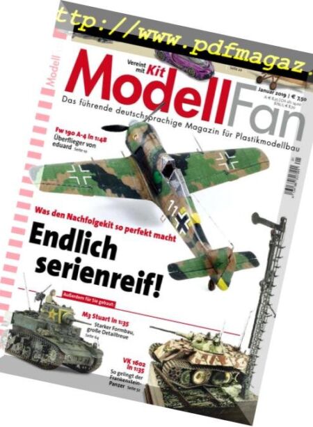 ModellFan – Januar 2019 Cover
