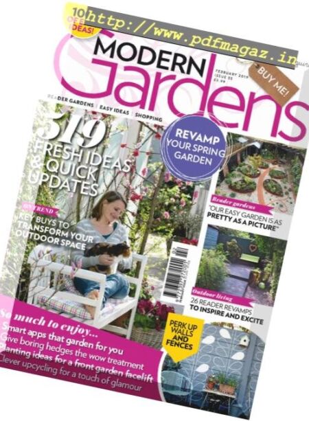 Modern Gardens – February 2019 Cover