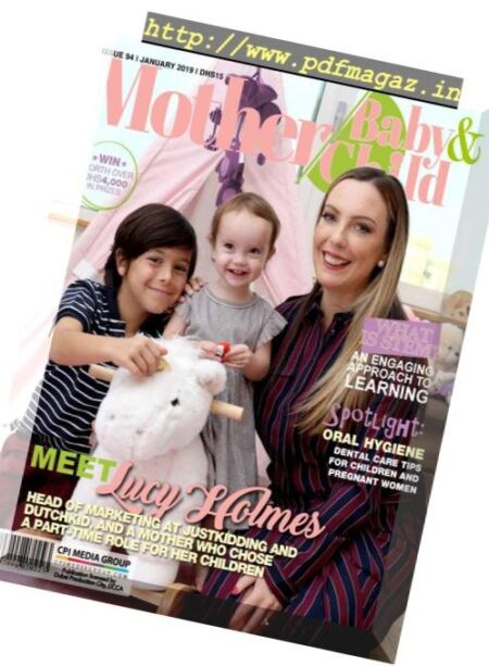 Mother Baby & Child – January 2019 Cover