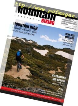 Mountain Biking Australia – February 2019