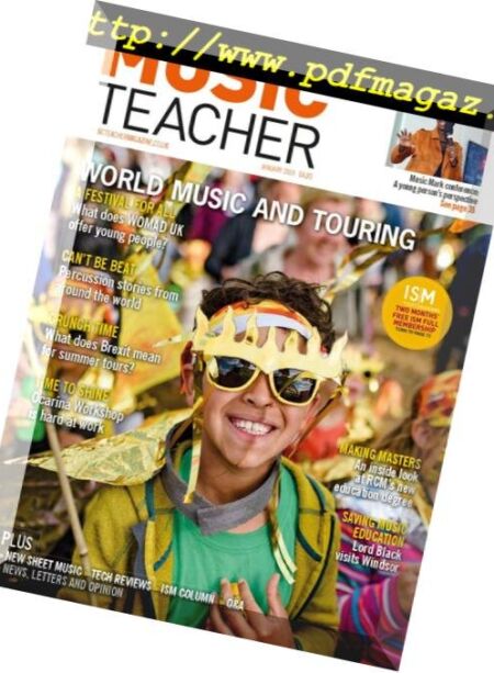Music Teacher – January 2019 Cover