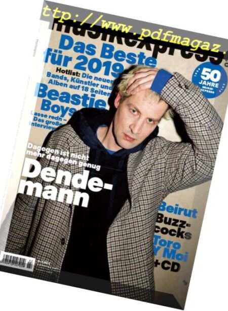 Musikexpress – Februar 2019 Cover