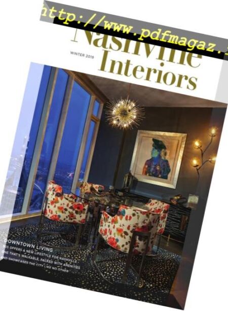 Nashville Interiors – Winter 2018-2019 Cover
