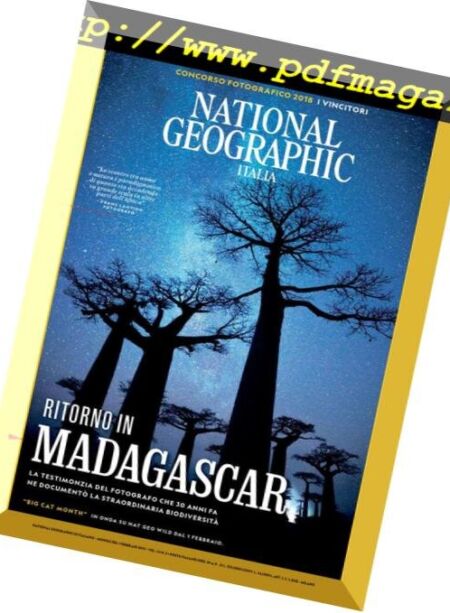 National Geographic Italia – Febbraio 2019 Cover