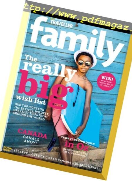 National Geographic Traveller UK – Family Travel 2019 Cover